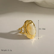 ANILLO VINTAGE NACAR