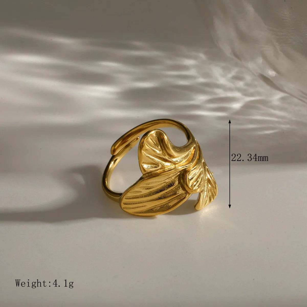 ANILLO HOJA
