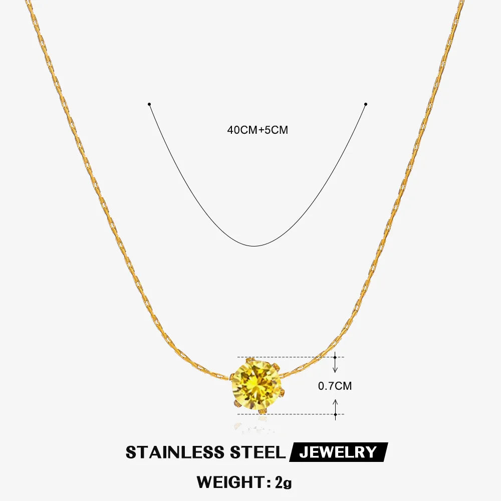 COLLAR SUSANO YELLOW