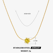 COLLAR SUSANO YELLOW