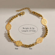 PULSERA VIRGENCITAS GOLD