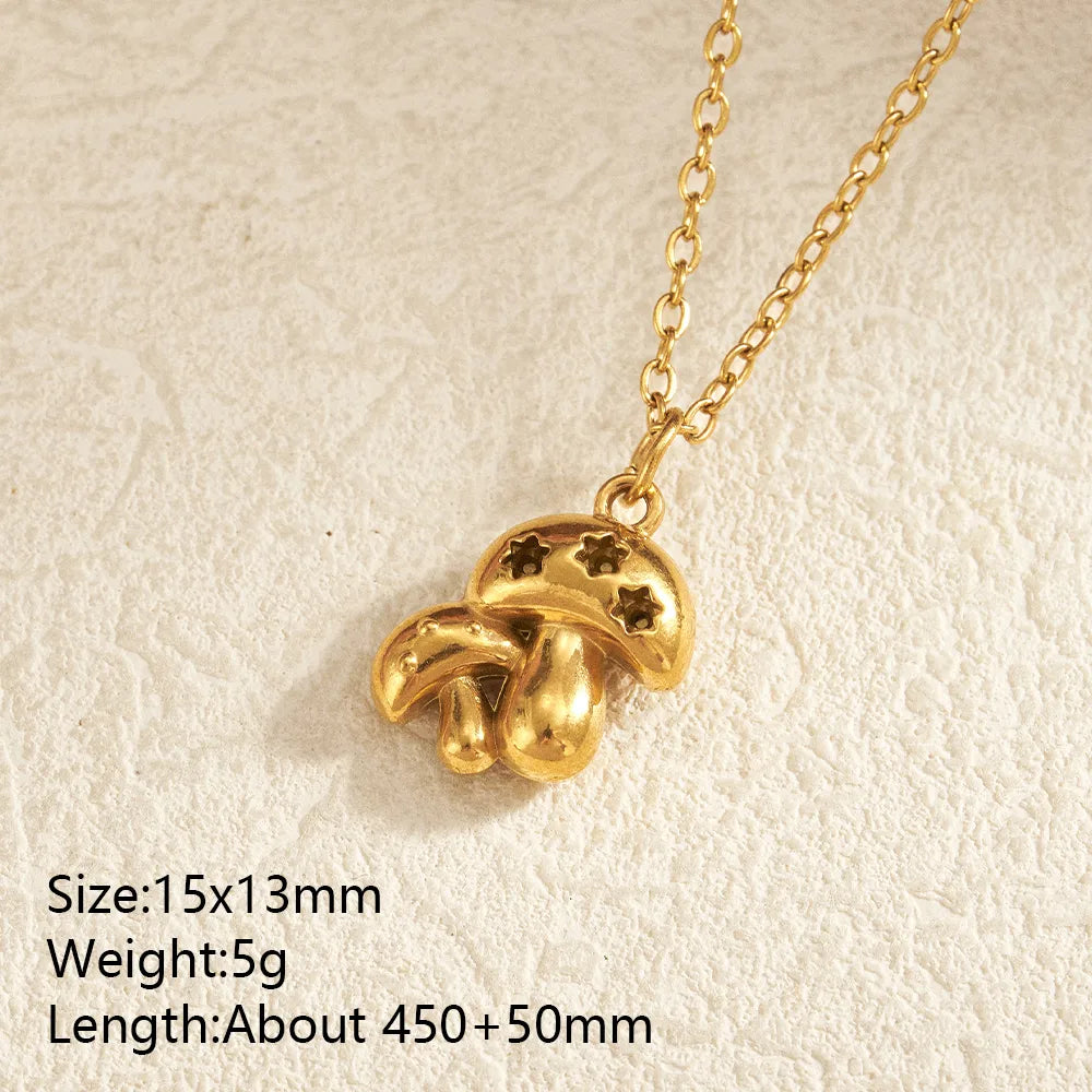 COLLAR MUSROOMGOLD