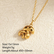 COLLAR MUSROOMGOLD