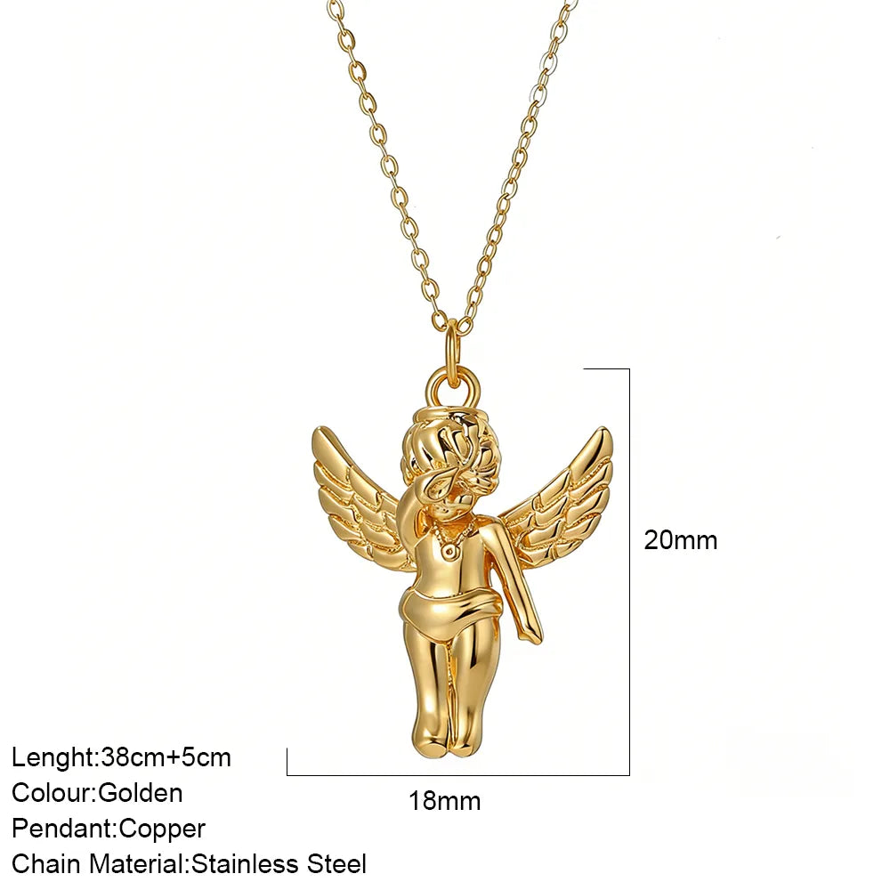 COLLAR ANGELITO TRISTE