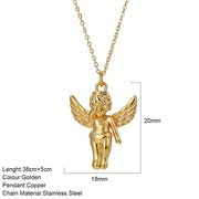 COLLAR ANGELITO TRISTE