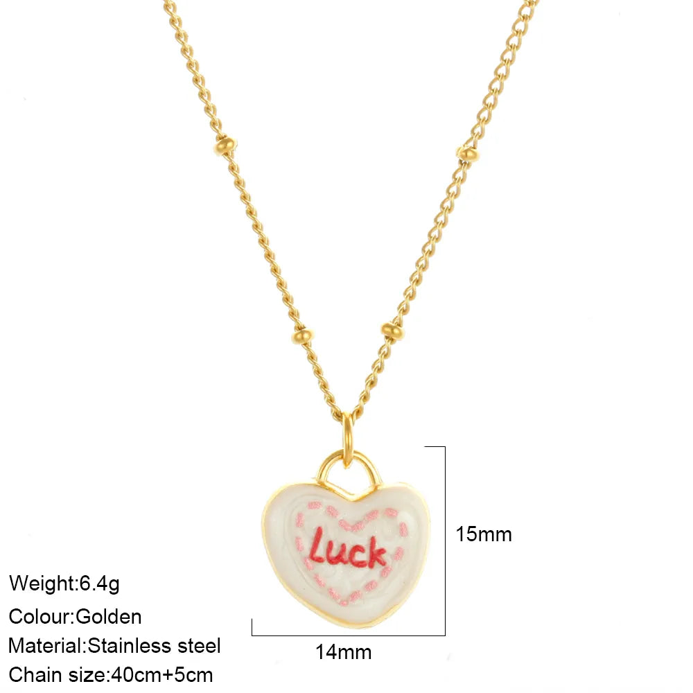 COLLAR CORAZON LUCK