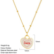 COLLAR CORAZON LUCK