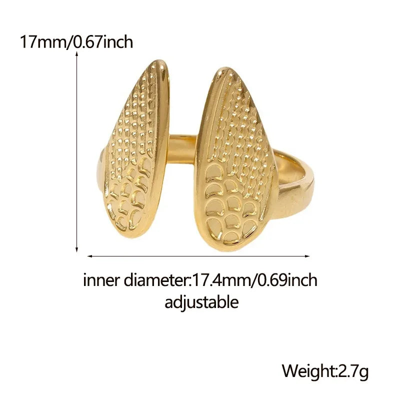 ANILLO ANGEL WINGS GOLD