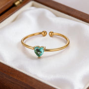 ANILLO LITTLE HEART AQUA