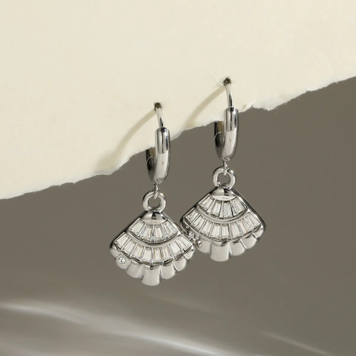AROS HOOPS OSTRA SHINY SILVER