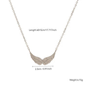 COLLAR ALAS SILVER
