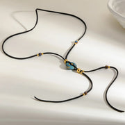 COLLAR CORDON SABRINA BLUE