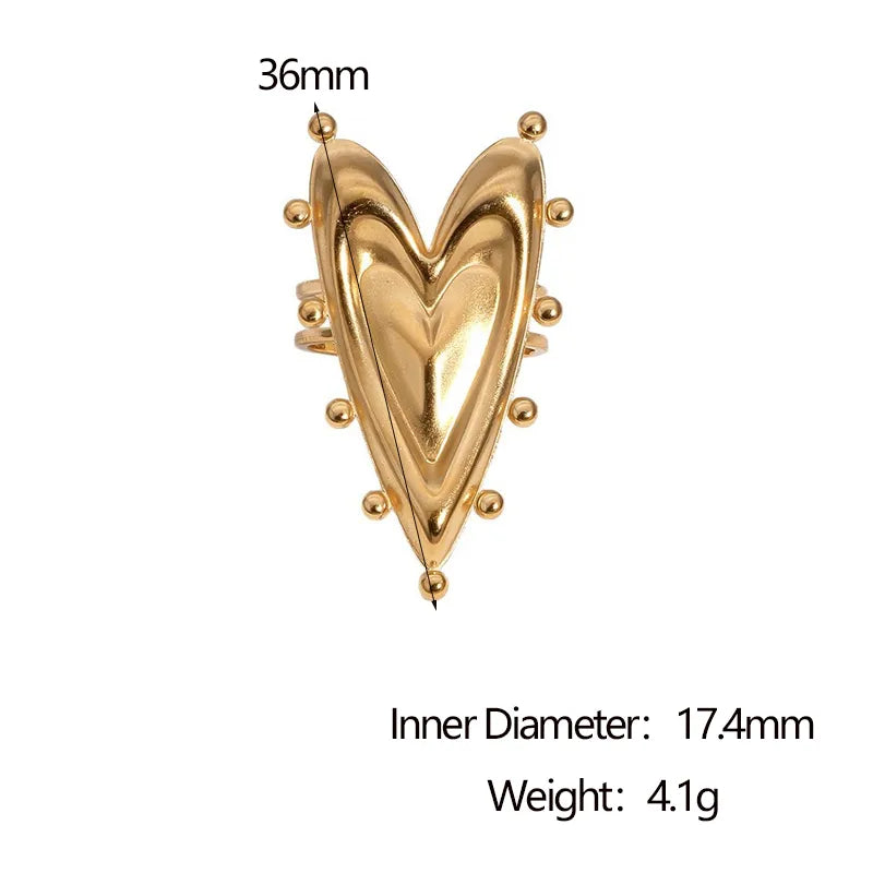 ANILLO CORAZON PIKAS