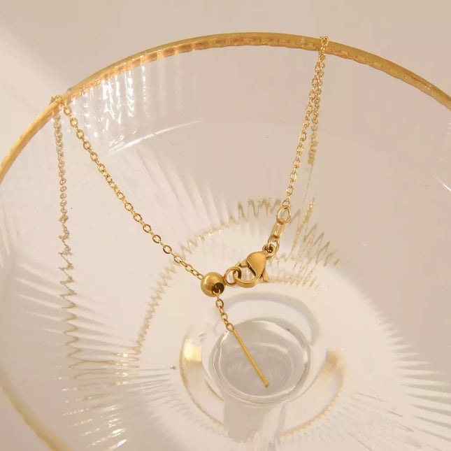 CADENA FORCET CIERRE AGUJA GOLD