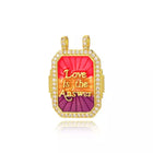 DIJE LOVE IS THE ANSWER PINK