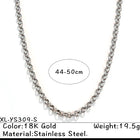 COLLAR 2K SILVER