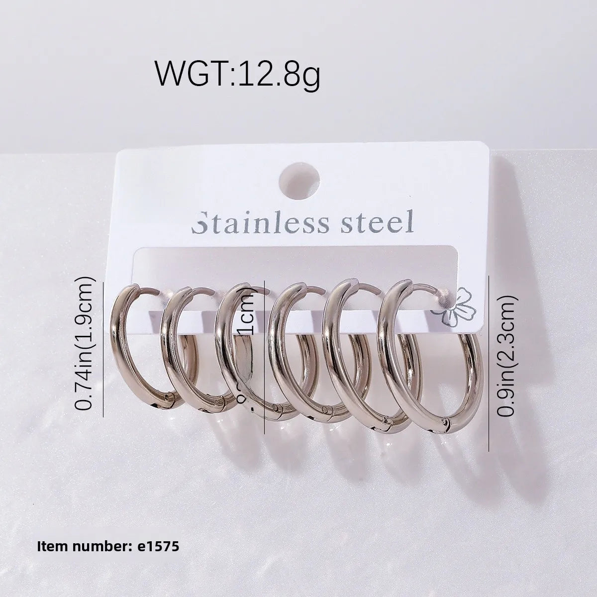 AROS COMBO DE ARGOLLAS CLASICAS SILVER