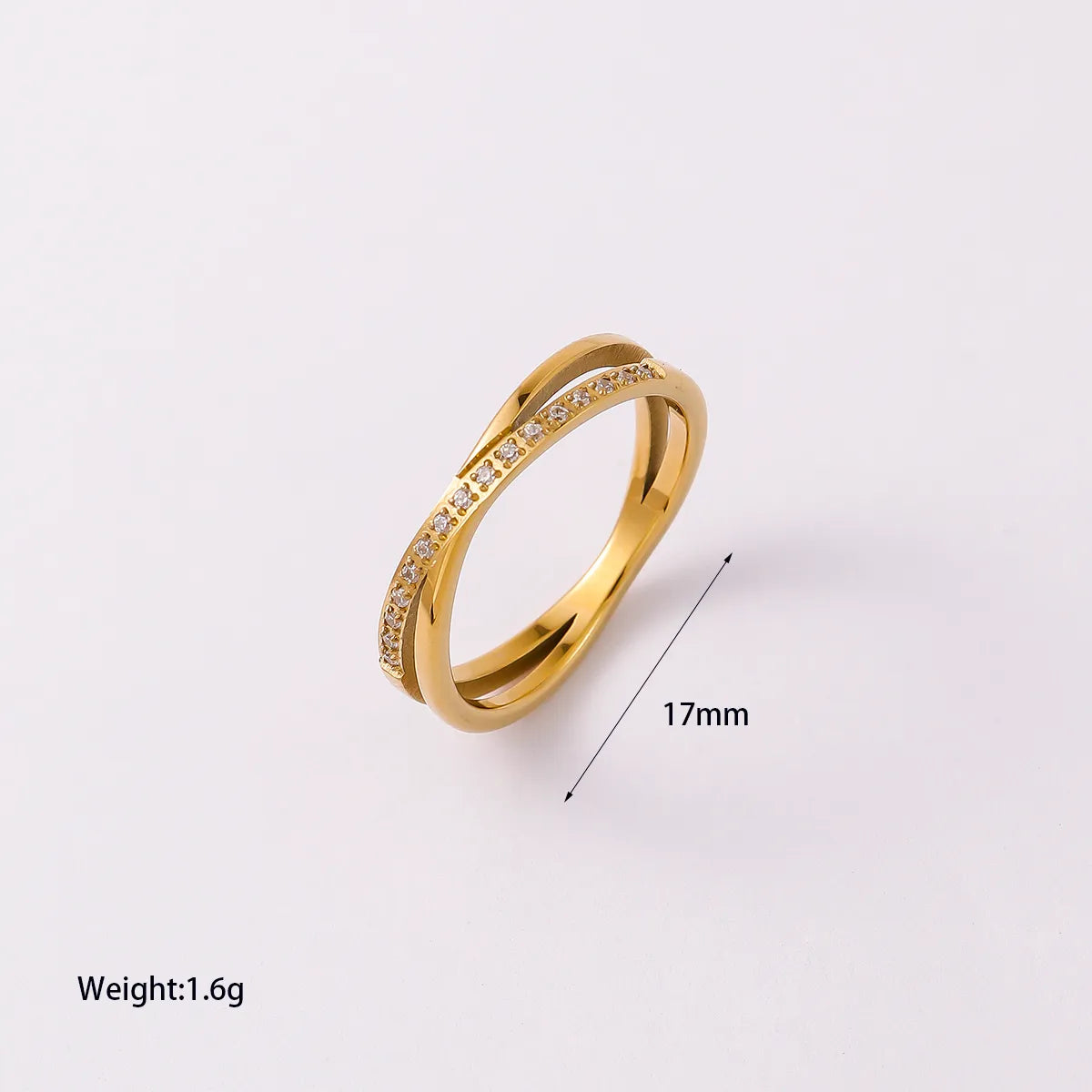 ANILLO CRUZADO MICROPAVE