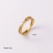 ANILLO CRUZADO MICROPAVE
