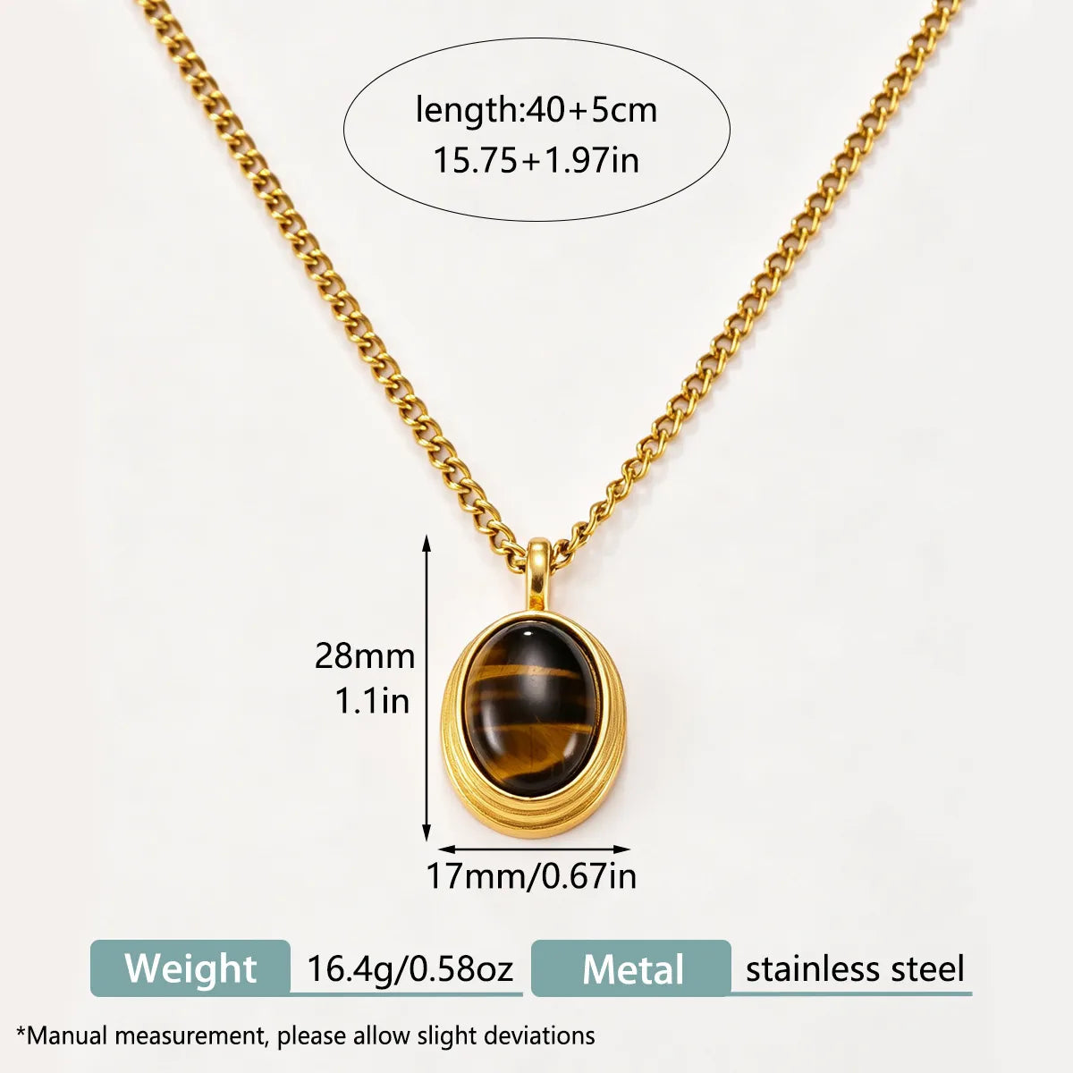 COLLAR OJO DE TIGRE