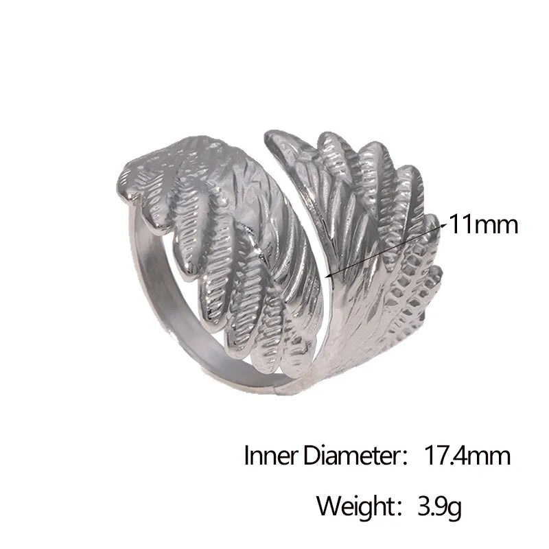 ANILLO LEAFS SILVER