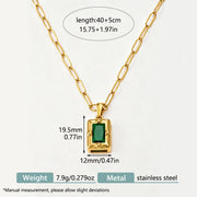 COLLAR FRAME VINTAGE GREEN