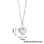 COLLAR CORAZON PETITE SILVER