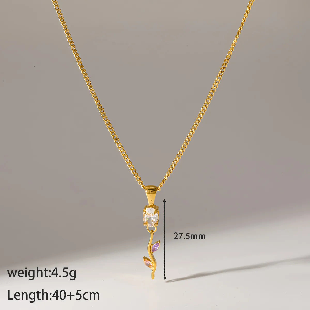 COLLAR LE ROSE ROSA/LILA