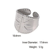 ANILLO DESTELLO TRAMADO SILVER