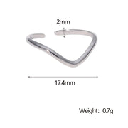 ANILLO NOTHING SILVER