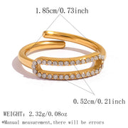 ANILLO SLASH GOLD