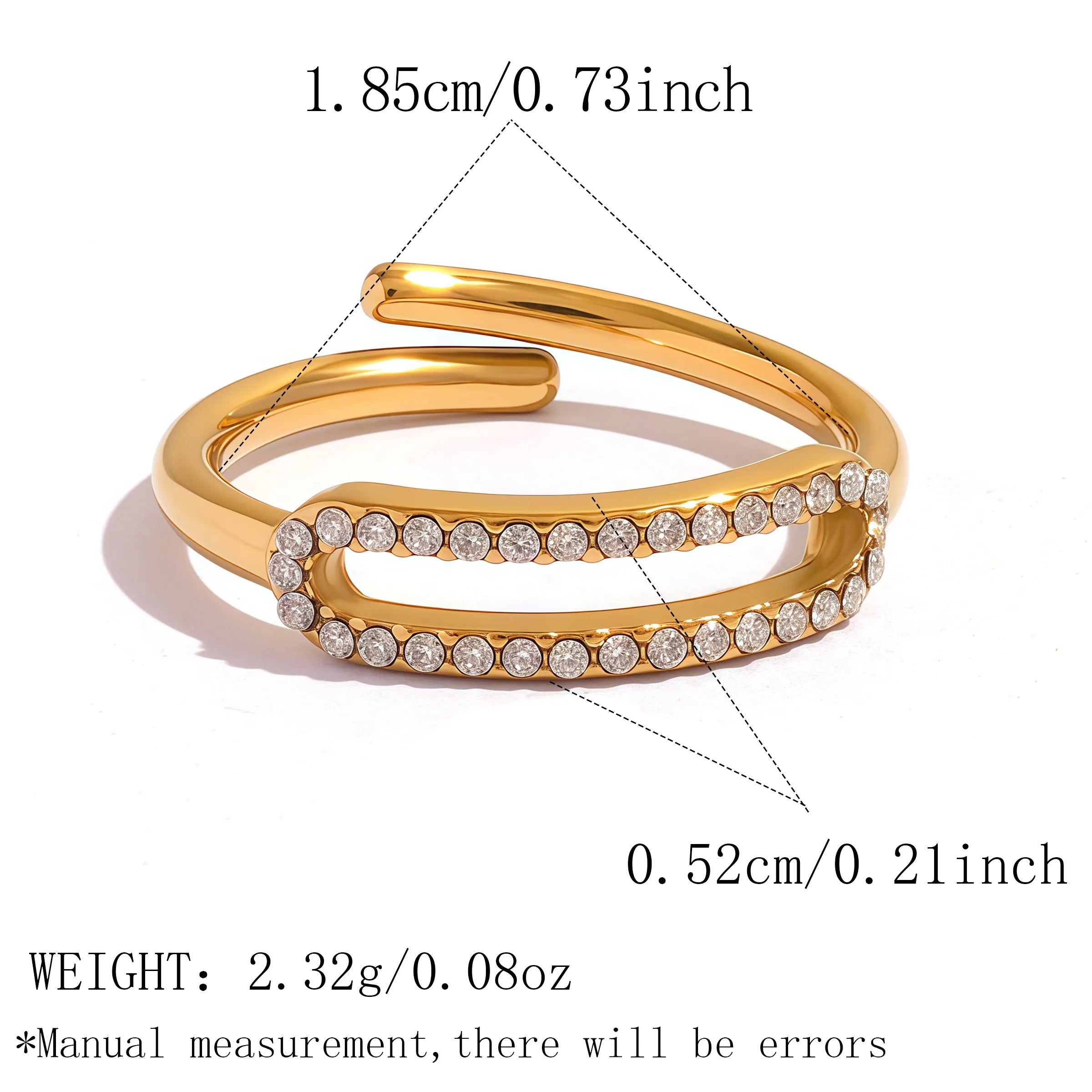 ANILLO SLASH GOLD