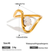 ANILLO OLA OVAL