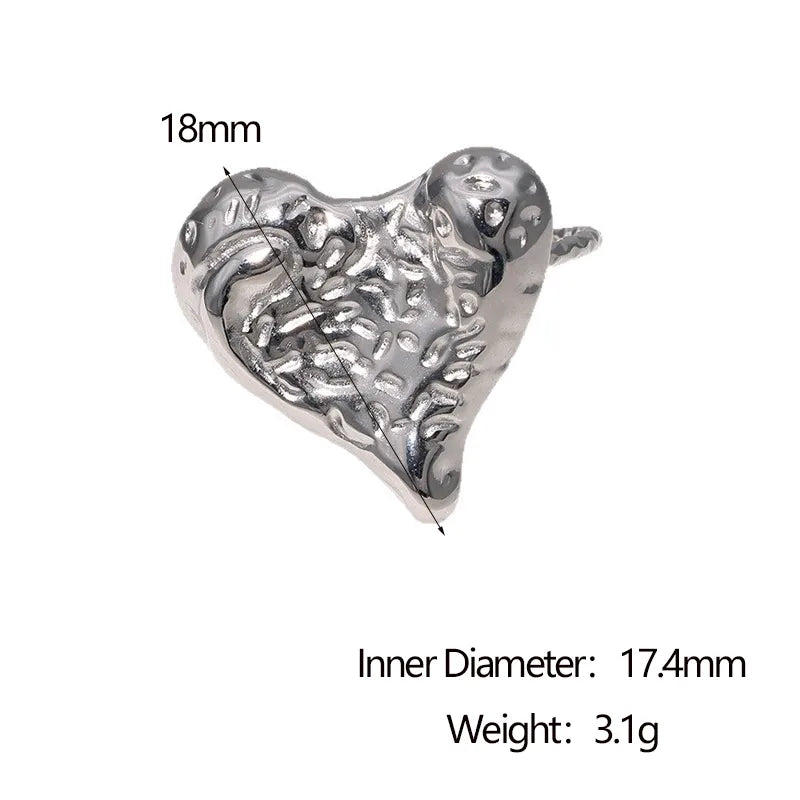 ANILLO CORAZON MUPPED SILVER