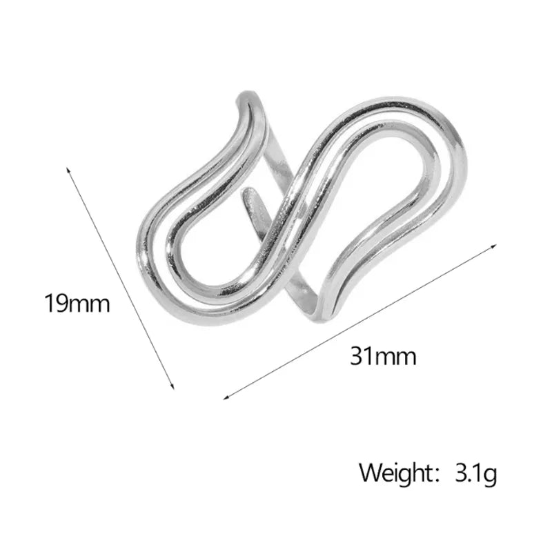 ANILLO SAW SILVER