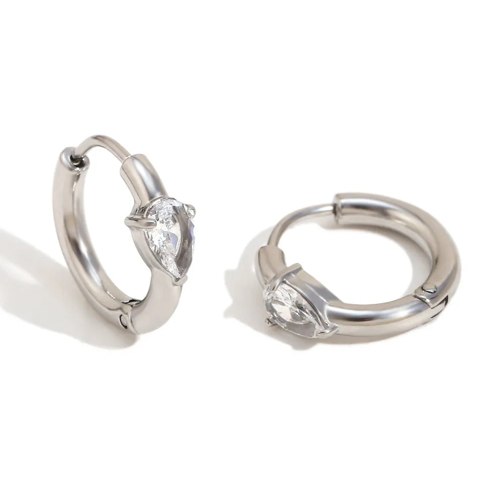 AROS HOOPS PONS SILVER