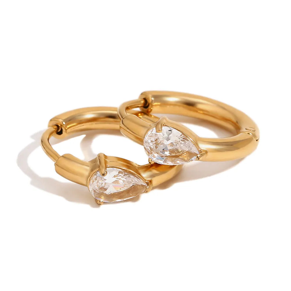 AROS HOOPS PONS GOLD