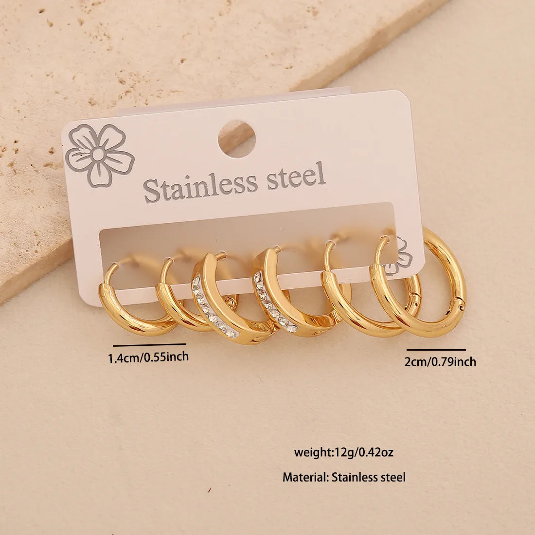 AROS COMBO DE ARGOLLAS SHINY AND CLASS