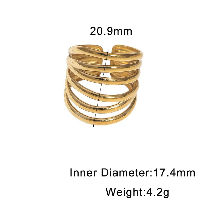 ANILLO FINE LINE GOLD