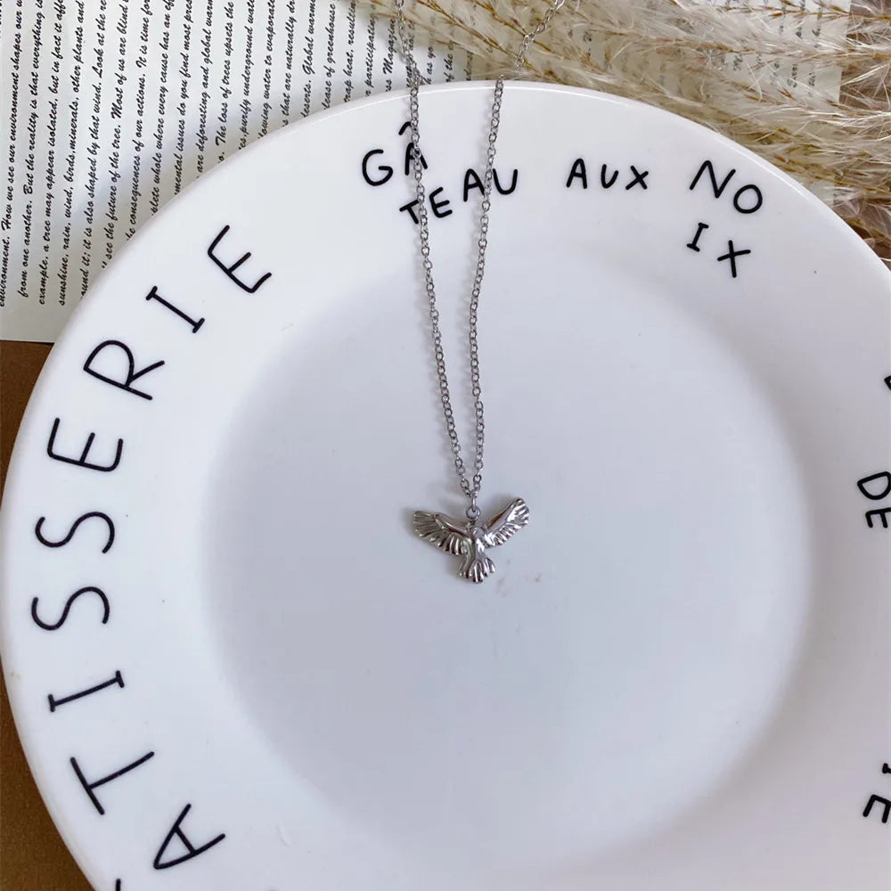 COLLAR BIRD SILVER