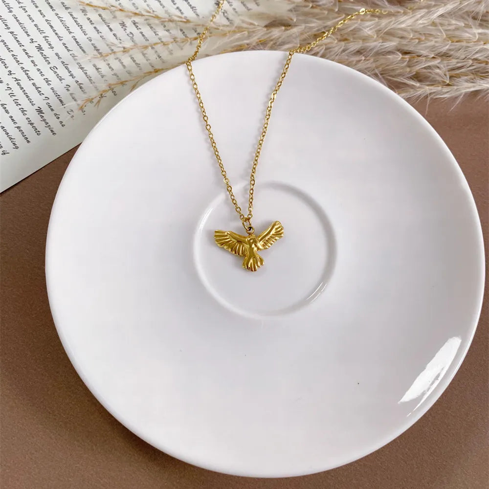 COLLAR BIRD GOLD
