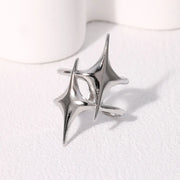 ANILLO DOBLE STARS SILVER