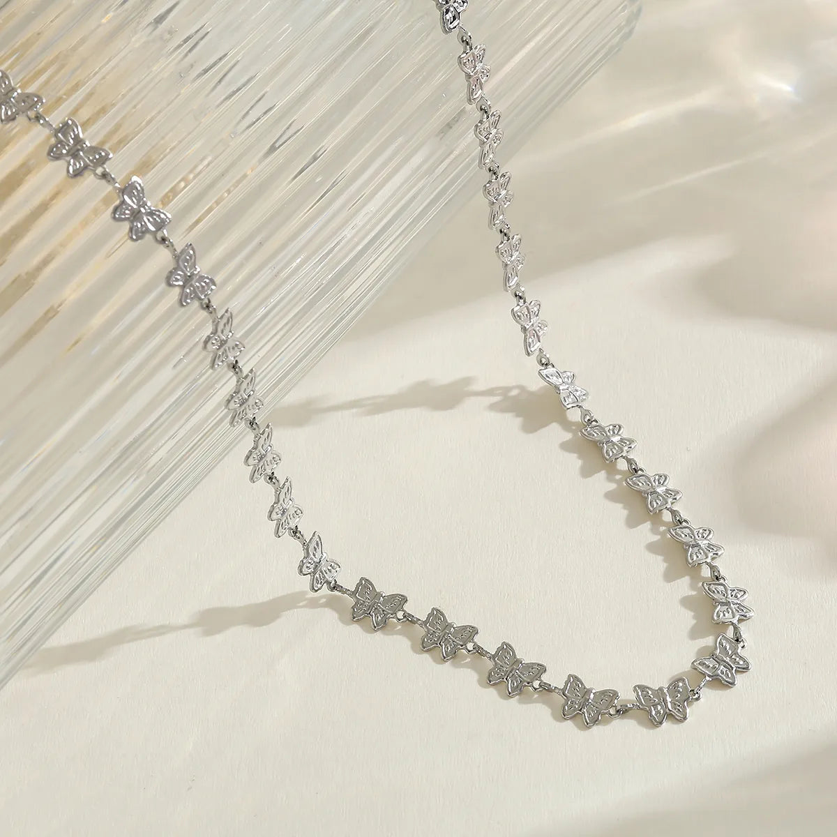 COLLAR DE MARIPOSAS SILVER