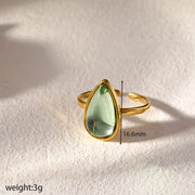 ANILLO MAGIC GREEN GOLD