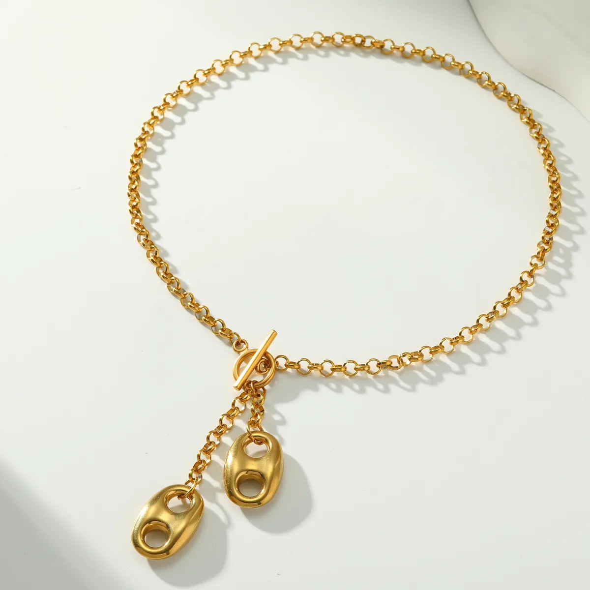 COLLAR MOCCA GOLD