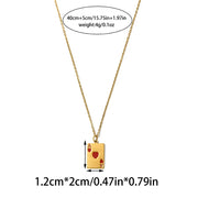 COLLAR CARD RED