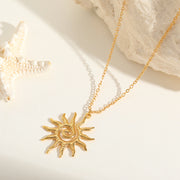COLLAR SUNFLOWER GOLD