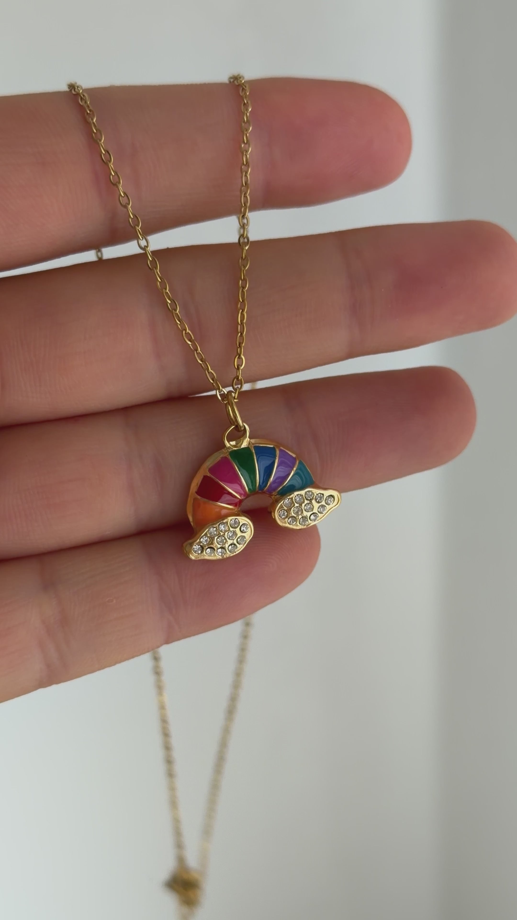 Cargar vídeo: COLLAR ARCOIRIS SUGAR