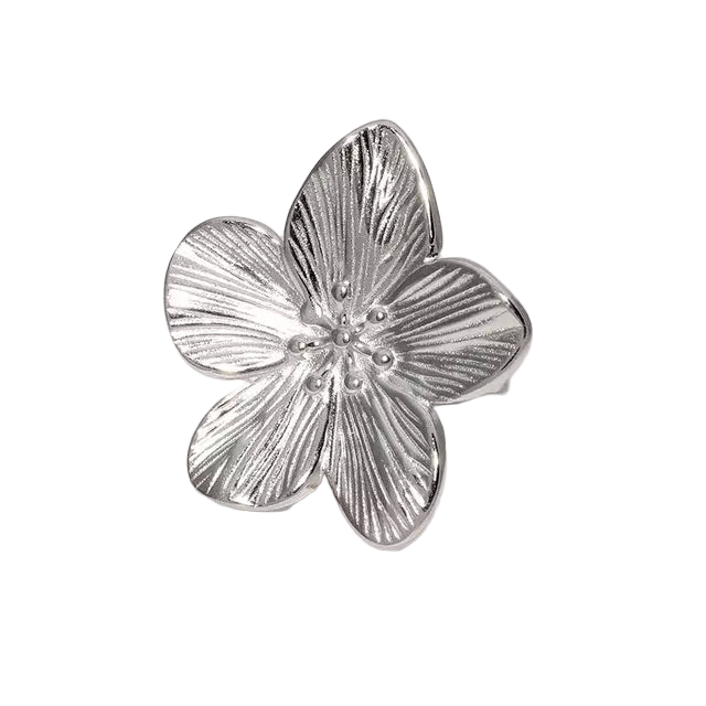 ANILLO DAISY SILVER