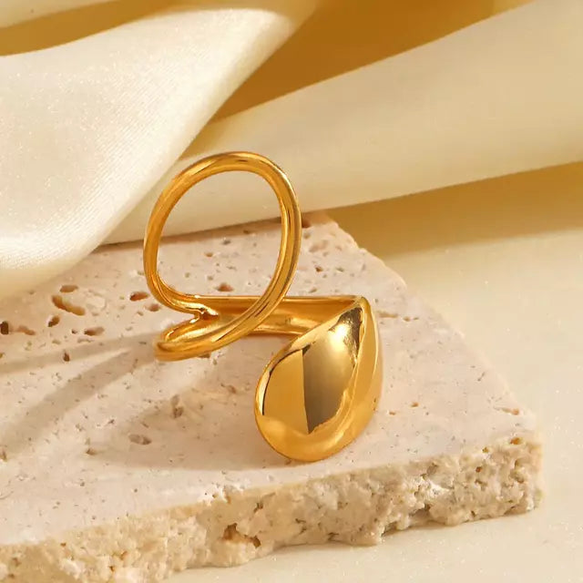 ANILLO CRISTAL GOLD